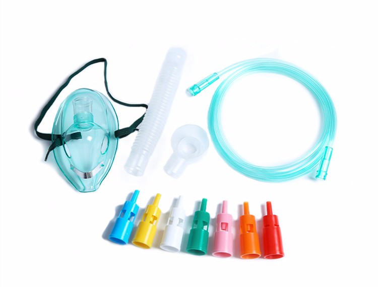 Personnalisation des kits de masques à oxygène Venturi : Comprendre les dilueurs à code couleur et la précision du débit