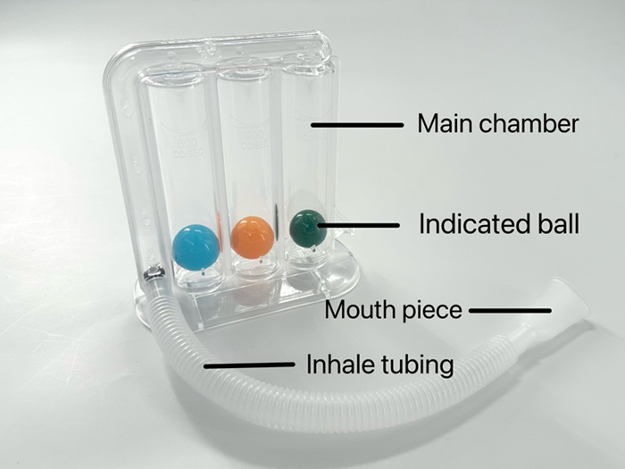 Comment utiliser un spiromètre à trois billes : Guide pratique pour la récupération respiratoire post-opératoire